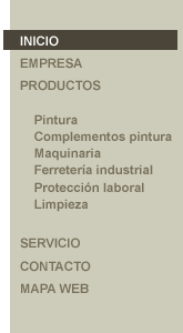 Menu inicio